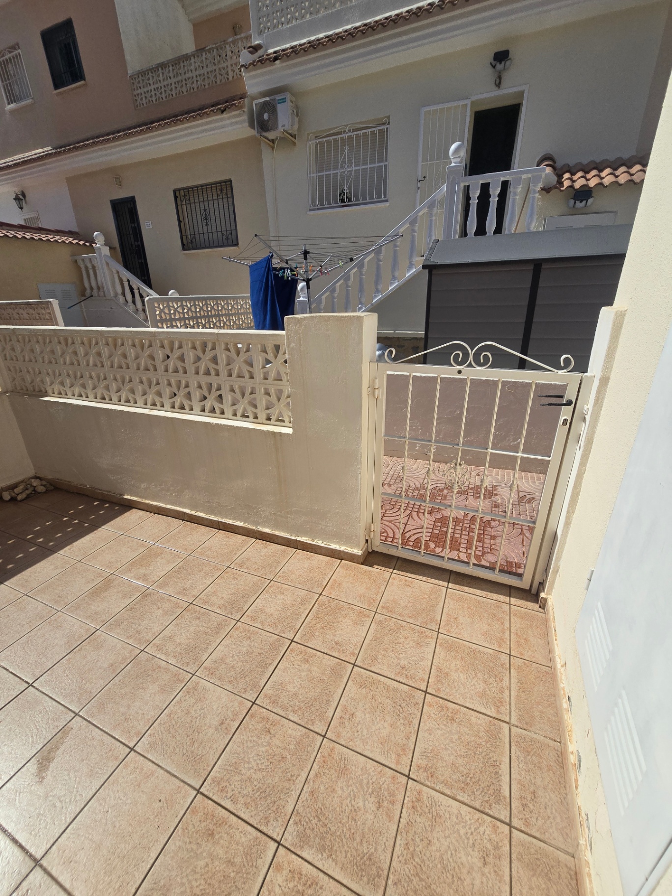 Gated entrance